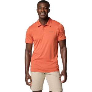 Columbia Mens Columbia Hike™ PoloHiking Shirt(Tuscan Heather)