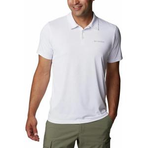 Columbia Mens Columbia Hike™ PoloHiking Shirt(White)