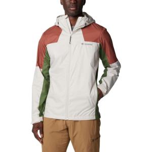 Columbia Men’s Inner Limits III Waterproof Rain Jacket(Dark Stone/Auburn/Canteen)