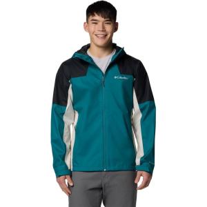 Columbia Men’s Inner Limits III Waterproof Rain Jacket(River Blue/Black/Dark Stone)