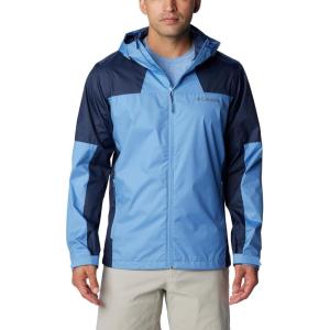 Columbia Men’s Inner Limits III Waterproof Rain Jacket(Skyler/Collegiate Navy)