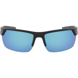 Columbia Men’s Peak Racer Rectangular Sunglasses(Matte Black)
