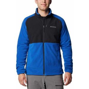 Columbia Men’s Sage Peak Full Zip Fleece(Mountain Blue/Black)