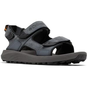 Columbia Men’s Trailstorm Hiker 3 Strap Sport Sandal(Graphite/Black)