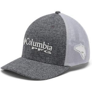 Columbia PFG Logo Mesh Ball Cap(Grill Heather/Cool Grey)