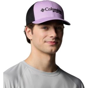 Columbia PFG Logo Mesh Ball Cap(Hydrangea/Black/Tuna)