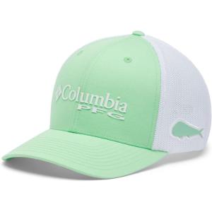 Columbia PFG Logo Mesh Ball Cap(Ocean Mint/White)