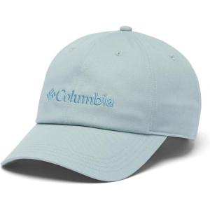 Columbia Unisex Provisions Ball Cap, Lemon Wash/Mountain Landscape(Crushed Blue/Columbia Logo)