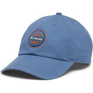 Columbia Unisex Provisions Ball Cap, Lemon Wash/Mountain Landscape(Dark Mountain/C Sportswear)