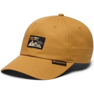 Columbia Unisex Provisions Ball Cap, Lemon Wash/Mountain Landscape(Maple Sugar/Heritage)