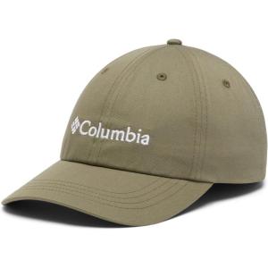 Columbia Unisex Provisions Ball Cap, Lemon Wash/Mountain Landscape(Stone Green/White)