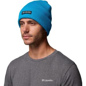 Columbia Unisex-Adult City Trek Heavyweight Beanie(Compass Blue/Icons)