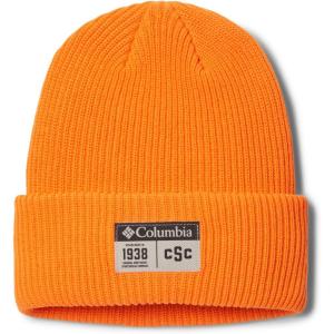 Columbia Unisex-Adult Lost Lager Ii Beanie(Bright Orange  Varsity Patch)