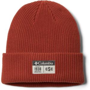 Columbia Unisex-Adult Lost Lager Ii Beanie(Warp Red  Varsity Patch)
