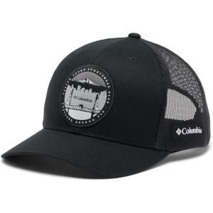Columbia Unisex-Adult Mesh Snap Back(Black/Pdx Cityscape)
