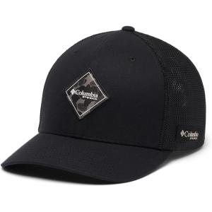 Columbia Unisex-Adult PHG Antlers Mesh Ball CapCap(Black/Delta Hunter Diamond)