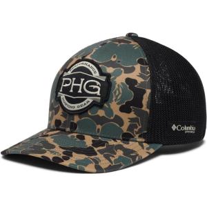 Columbia Unisex-Adult PHG Antlers Mesh Ball CapCap(Cordovan Duck Camo/Black)