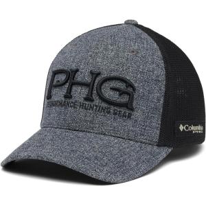 Columbia Unisex-Adult PHG Antlers Mesh Ball CapCap(Grill Heather/Black/Phg Antlers)