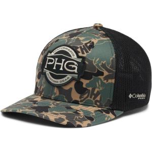 Columbia Unisex-Adult PHG Antlers Mesh Ball CapCap(Sahara Duck Camo/Black)