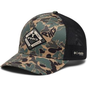 Columbia Unisex-Adult PHG Antlers Mesh Ball CapCap(Sahara Duck Camo/Phg Tested Tough)