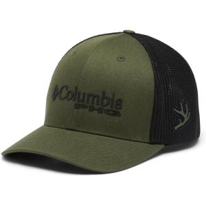 Columbia Unisex-Adult PHG Logo Mesh Ball Cap(Surplus Green/Black)