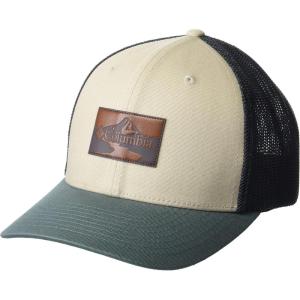 Columbia Unisex-Adult Rugged Outdoor Mesh HatBaseball Cap(Ancient Fossil/Metal/Peak2river)