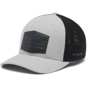 Columbia Unisex-Adult Rugged Outdoor Mesh HatBaseball Cap(Columbia Grey Heather/Black/Roam Lands)