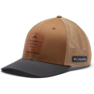 Columbia Unisex-Adult Rugged Outdoor Mesh HatBaseball Cap(Delta/Shark Cs Square Patch)