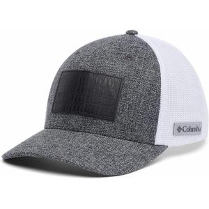 Columbia Unisex-Adult Rugged Outdoor Mesh HatBaseball Cap(Grill Heather/White/Tree Flag)