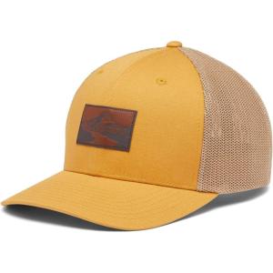 Columbia Unisex-Adult Rugged Outdoor Mesh HatBaseball Cap(Pilsner/Ancient Fossil Peak2river)