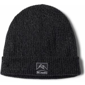 Columbia Unisex-Adult Whirlibird Cuffed Beanie(Black/Graphite Marled)