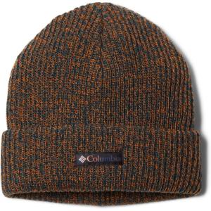 Columbia Unisex-Adult Whirlibird Cuffed Beanie(Night Wave  Bright Orange Marled)