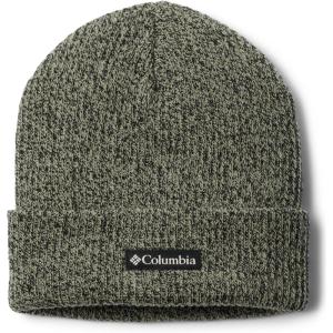Columbia Unisex-Adult Whirlibird Cuffed Beanie(Safari/Black Marled/Logo)