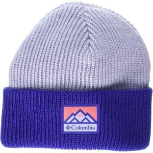Columbia Unisex-Adult Whirlibird Cuffed Beanie(Snowdrift/Clematis Blue/Mountains)