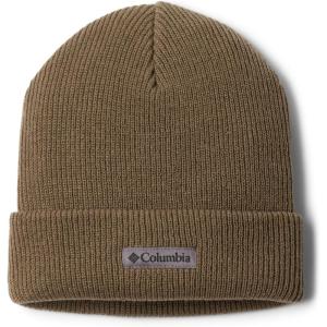 Columbia Unisex-Adult Whirlibird Cuffed Beanie(Stone Green/Logo)