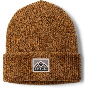 Columbia Unisex-Adult Whirlibird Cuffed Beanie(Sunstone/Black Marled/Mountains)