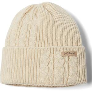 Columbia Womens Agate Pass Cable Knit Beanie(Chalk)