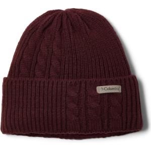 Columbia Womens Agate Pass Cable Knit Beanie(Marionberry)
