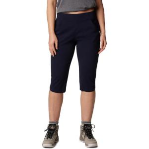 Columbia Women’s Anytime Casual Capri, Stain Resistant, Sun Protection(Dark Nocturnal)