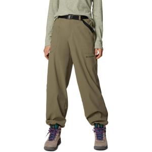 Columbia Womens Brea Falls Nylon Pant, Stone Green, Medium x S