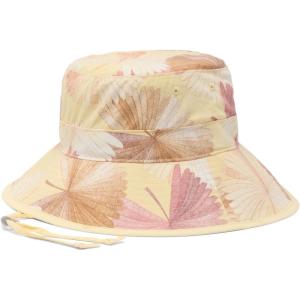 Columbia Womens Diamond Crest Printed Sun Hat(Lemon Wash Rays)