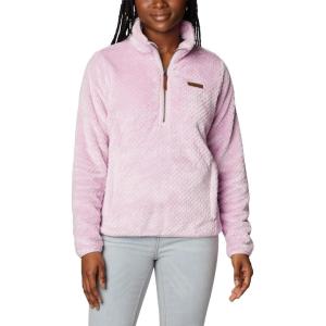 Columbia Womens Fire Side Sherpa 1/4 Zip(Aura)