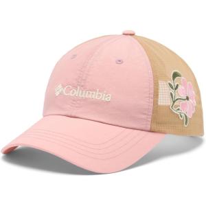 Columbia Womens Wells Ridge Trucker Snap Back(Eraser Pink)