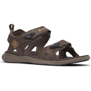 Columbia mens 2 Strap All Terrain Sport Sandal(Cordovan/Curry)