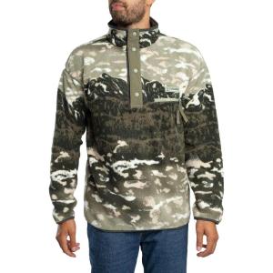 Columbia mens Helvetia Ii Printed Half Snap Fleece(Safari Sisters)