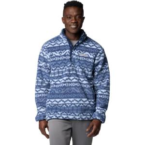 Columbia mens Rugged Ridge Half Snap Fleece(Dark Mountain Madras Multi)