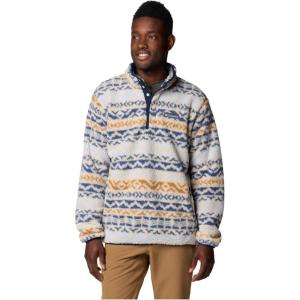 Columbia mens Rugged Ridge Half Snap Fleece(Dark Stone/Dark Mountain Madras Multi)