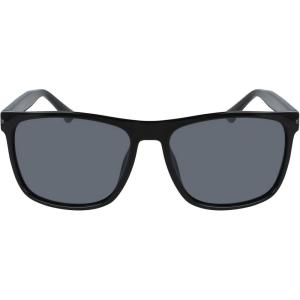 Columbia unisex-adult Boulder Ridge Rectangular Sunglasses(Black/Smoke Polarized)