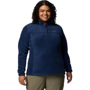 Columbia womens Benton Springs 1/2 Snap Pullover(Collegiate Navy)
