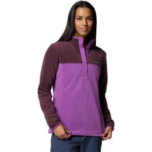 Columbia womens Benton Springs 1/2 Snap Pullover(Razzle/Moonvista)